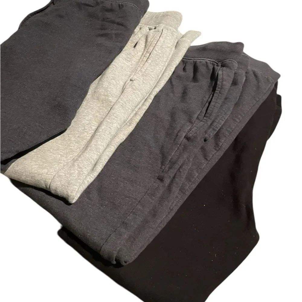 Children’s Place size CL 14 Kids Comfortable Gray and Black Bottoms 4 pairs